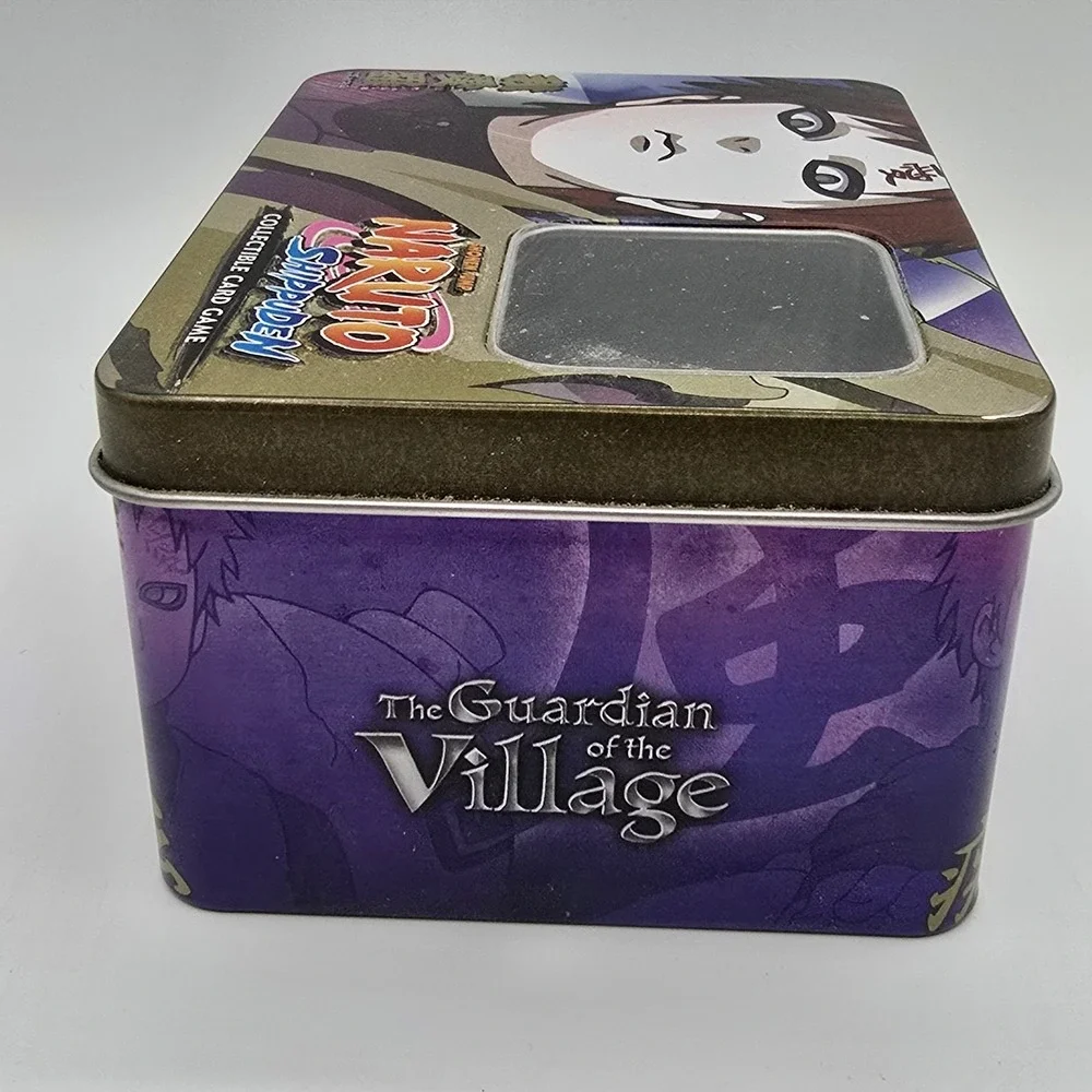 Naruto Shippuden Card Game The Guardian Of The Village Collectible Tin‎ EMPTY